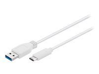 goobay USB 3.0/ USB 3.1 USB Type C kabel 20cm Hvid