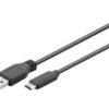 goobay USB 3.0 / USB 3.1 USB Type C kabel 3m Sort