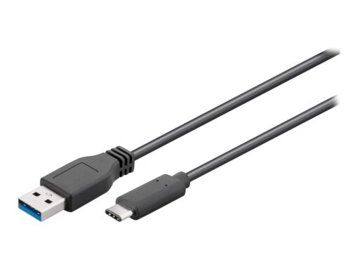 goobay USB 3.0 / USB 3.1 USB Type C kabel 3m Sort