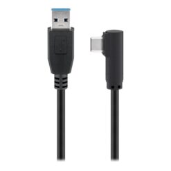 goobay USB 3.0 USB Type C kabel 3m Sort