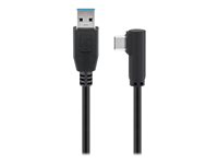 goobay USB 3.0 USB Type C kabel 3m Sort