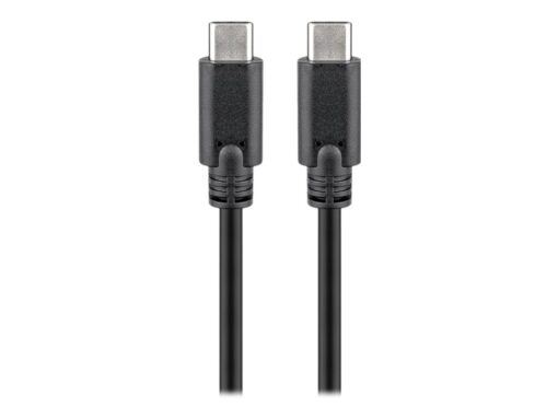 goobay USB 3.1 Gen 1 USB Type C kabel 3m Sort