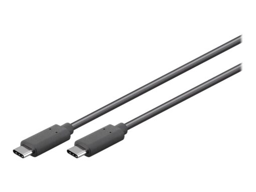 goobay USB 3.1 Gen 1 USB Type C kabel 3m Sort