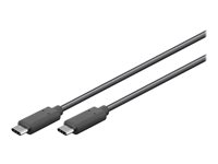 goobay USB 3.1 Gen 1 USB Type C kabel 3m Sort