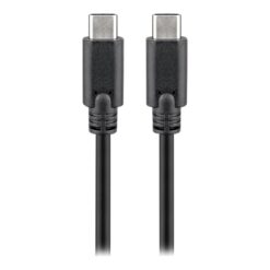 goobay USB 3.2 Gen 2 USB Type C kabel 50cm Sort