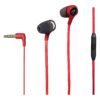 HyperX Cloud Earbuds Kabling Øreproptelefoner Sort Rød