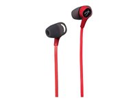 HyperX Cloud Earbuds Kabling Øreproptelefoner Sort Rød