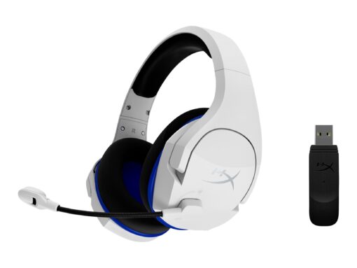 HyperX Cloud Stinger Core Trådløs Headset Blå Hvid