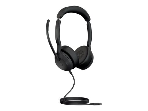 Jabra Evolve2 50 MS Stereo Trådløs Headset Sort