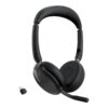 Jabra Evolve2 65 Flex UC Stereo Trådløs Headset Sort