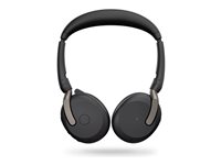 Jabra Evolve2 65 Flex UC Stereo Trådløs Headset Sort