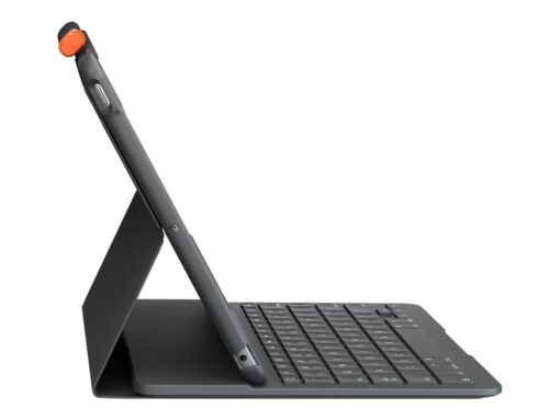 Logitech Slim Folio Tastatur og folio kasse Saks Trådløs Tysk