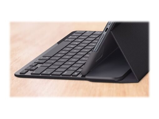 Logitech Slim Folio Tastatur og folio kasse Saks Trådløs Tysk