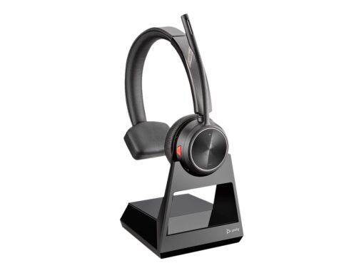 Poly Savi 7210 Office Trådløs Trådløst headset system Sort