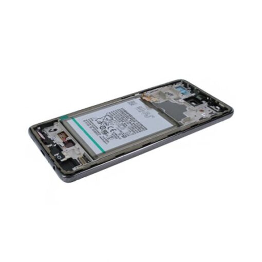 Samsung Galaxy A72 4G/5G (SM A725F) Skärm/Display + Batteri Original Svart