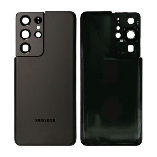 Samsung Galaxy S21 Ultra 5G (SM G998B) Baksida Svart