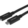 StarTech.com USB 3.1 USB Type C kabel 1m Sort