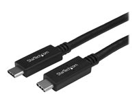 StarTech.com USB 3.1 USB Type C kabel 1m Sort