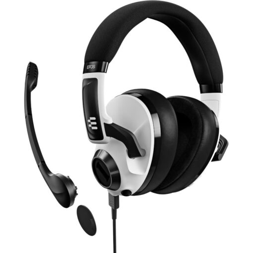 EPOS H3 Hybrid Trådlöst Kabelheadset Svart Vit(4)