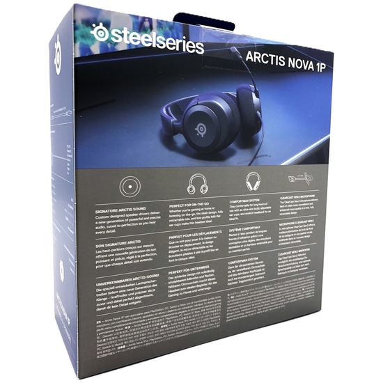 SteelSeries Arctis Nova 1P Kabling Headset Sort1