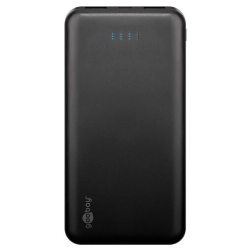 goobay slimline Powerbank 10000mAh Sort