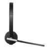 Logitech Wireless Headset Mono H820e Trådløs Headset Sort