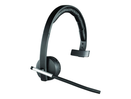 Logitech Wireless Headset Mono H820e Trådløs Headset Sort