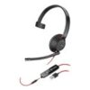 Poly Blackwire 5210 Kabling Headset Sort