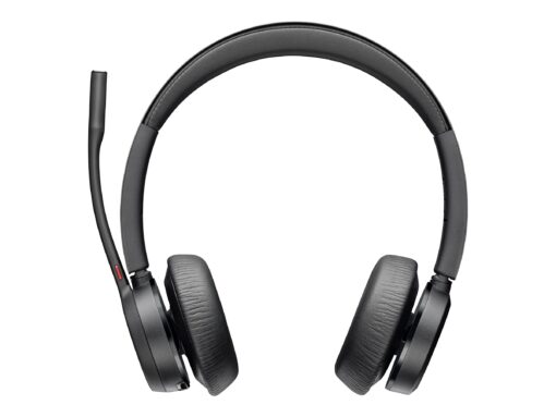 Poly Voyager 4320 M Trådløs Kabling Headset Sort