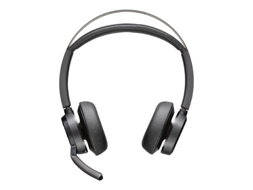 Poly Voyager Focus 2 M Trådløs Kabling Headset Sort