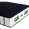 PowerNeed Powerbank 10000mAh Sort Hvid