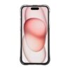 iPhone 15 Plus Stöttåligt Skal med Korthållare Svart
