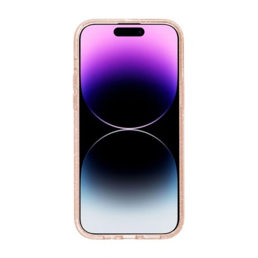 iPhone 15 Pro Max Mobilskal Glitter Magsafe Guld