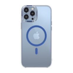iPhone 15 Pro Max Stöttålig Mobilskal med Magsafe Blå