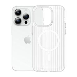 iPhone 15 Pro Mobilskal Korrugerad Transparent