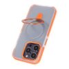 iPhone 15 Pro Mobilskal med Magsafe och Stativ Orange