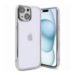Luxury Mobilskal iPhone 15 Silver