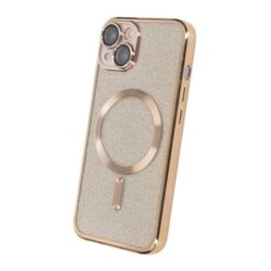 Luxury Mobilskal med Magsafe iPhone 15 Guld