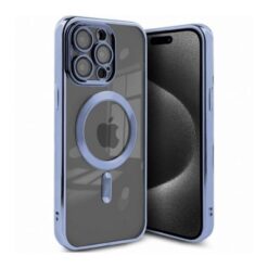 Luxury Mobilskal med Magsafe iPhone 15 Pro Blå