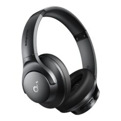 Soundcore Q20i hörlurar svart, vinklad vy