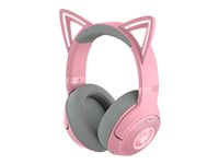 Razer Kraken Kitty V2 BT Trådløs Headset Grå Pink