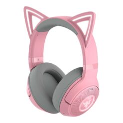 Razer Kraken Kitty V2 BT Trådløs Headset Grå Pink