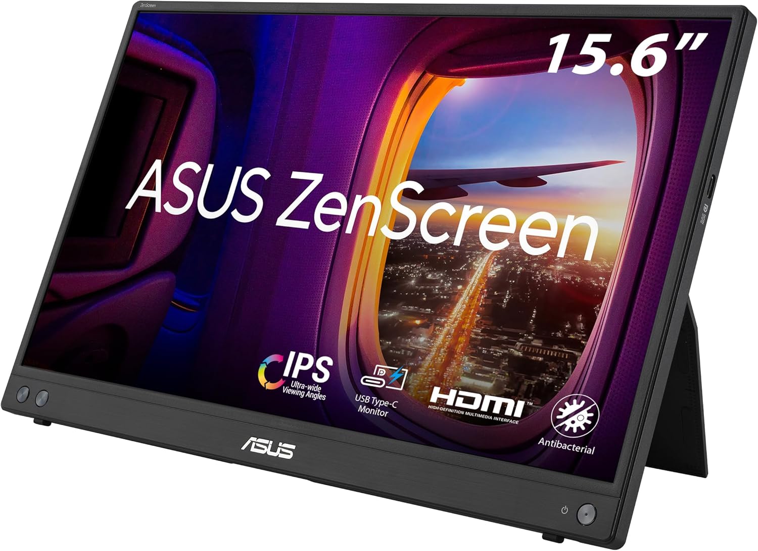 ASUS ZenScreen MB16AHV 15.6" IPS 1920 x 1080 (Full HD) Mini HDMI USB-C 60Hz