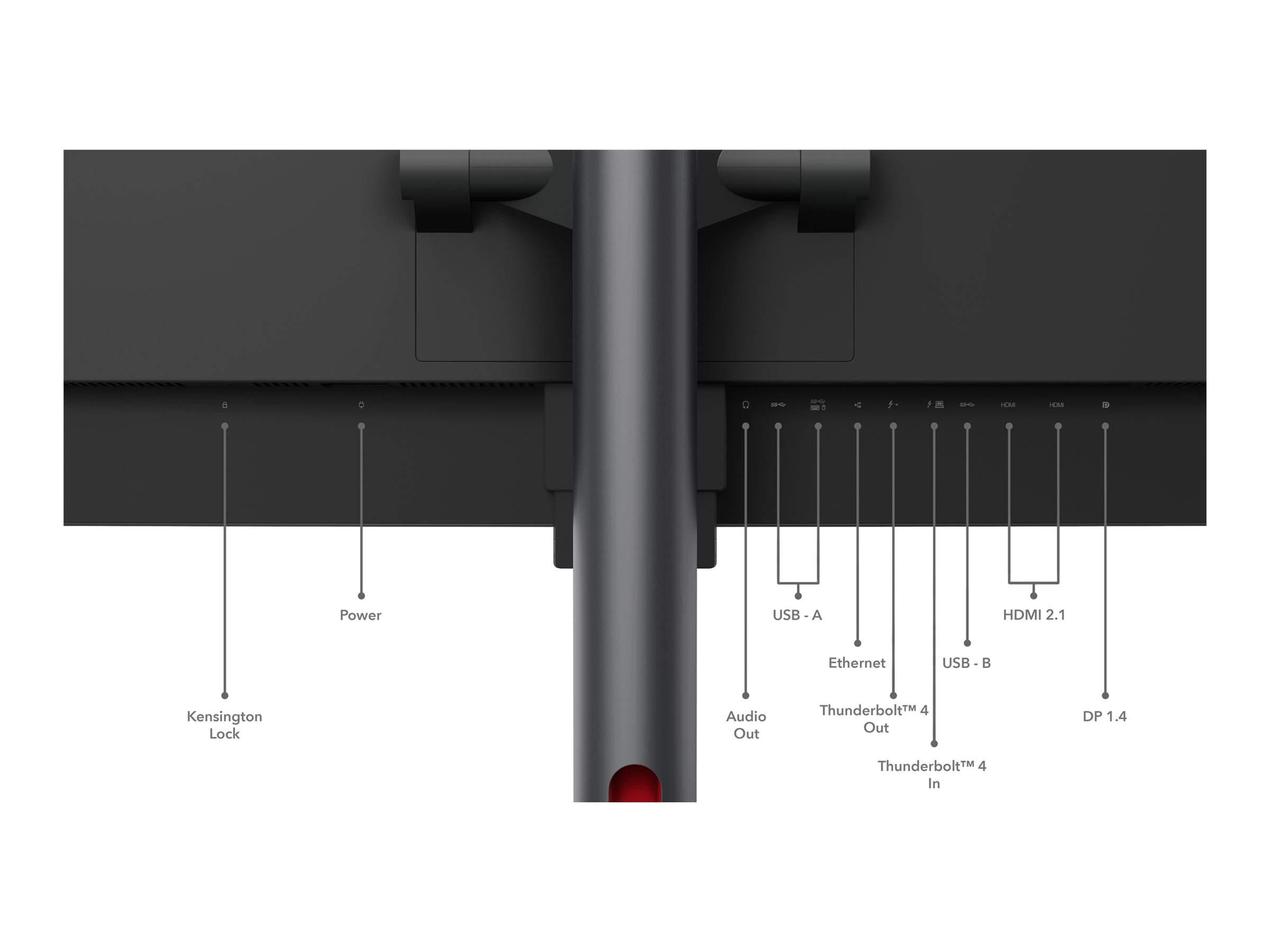 Lenovo ThinkVision P49w-30 49" IPS 5120 x 1440 (UltraWide) Thunderbolt 4 HDMI DisplayPort 60Hz