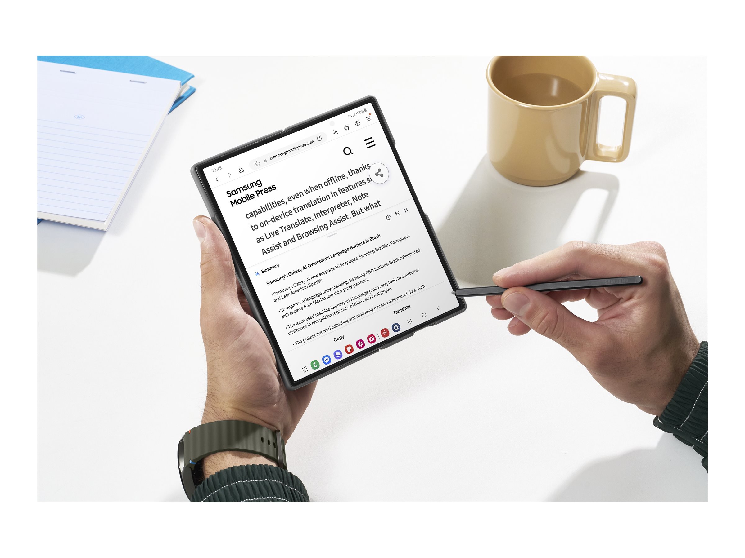 Samsung Galaxy Z Fold 6 256GB - Silver shadow