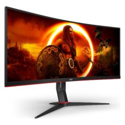 AOC Gaming CU34G2XP/BK 34" 3440 x 1440 (UltraWide) HDMI DisplayPort 180Hz