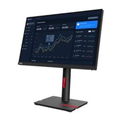 Lenovo ThinkVision T22i-30 21,5 tum Full HD IPS-skärm – Svart – bild 2