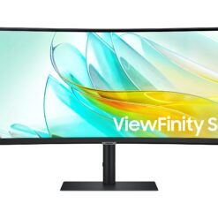 Samsung ViewFinity S6 S34C652UAU – 34" Ultrawide Kurvad Dockningsskärm