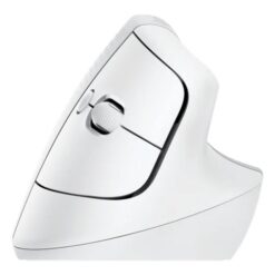 Logitech Lift Vertical Ergonomic Mouse Optisk Trådlös Vit