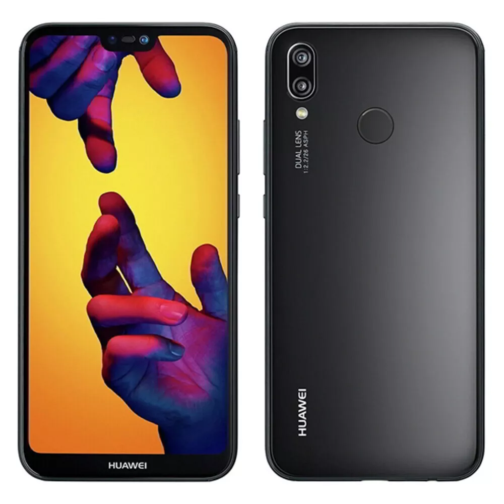 Huawei P20 Lite 64GB Svart- använt skick (C)